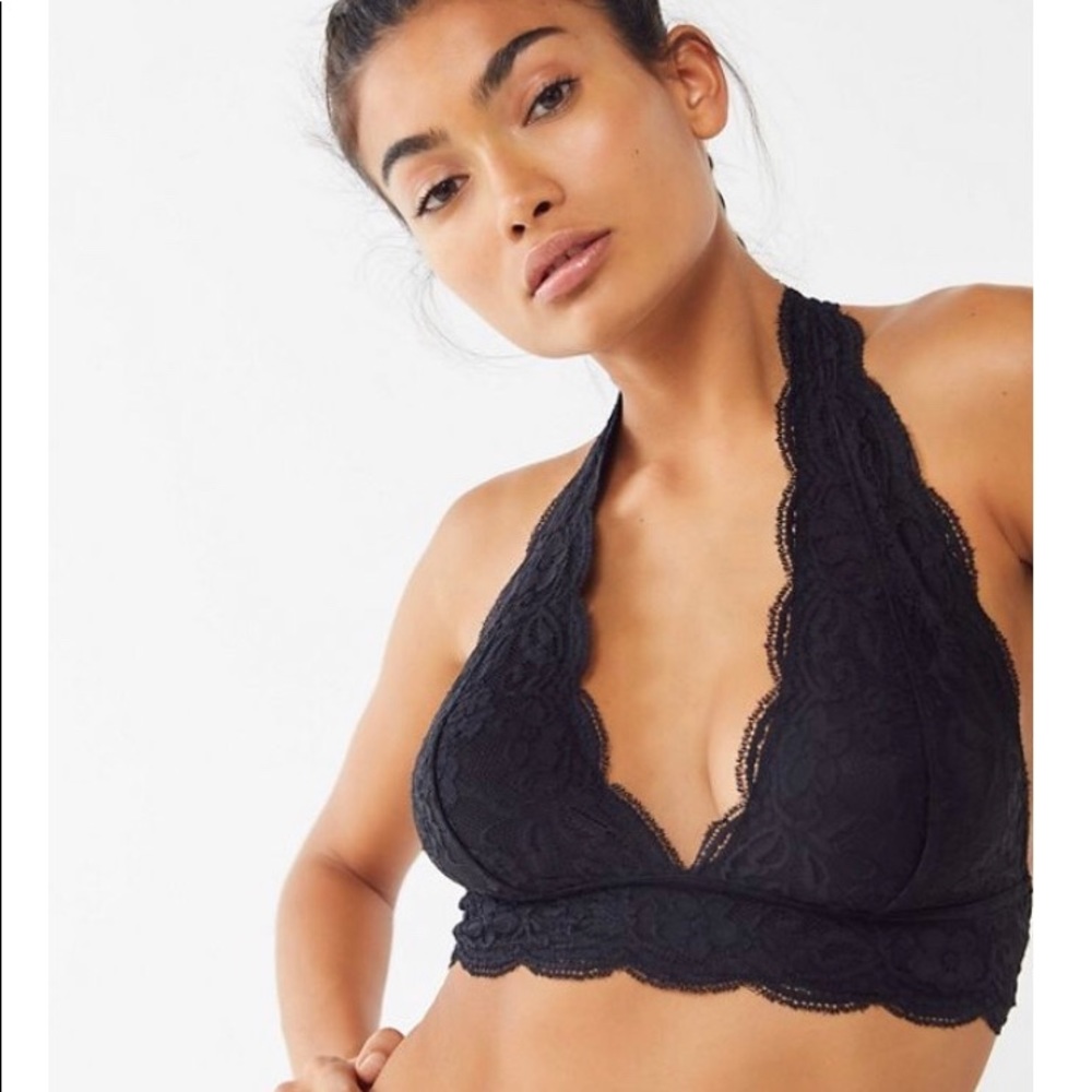 Urban Outfitters Lace Halter Bra